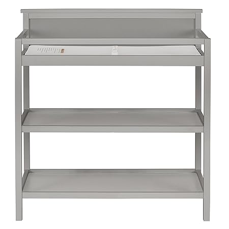 pebble gray changing table