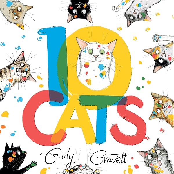 Amazon.com: 10 Cats: 9781914912580: Gravett, Emily: Books