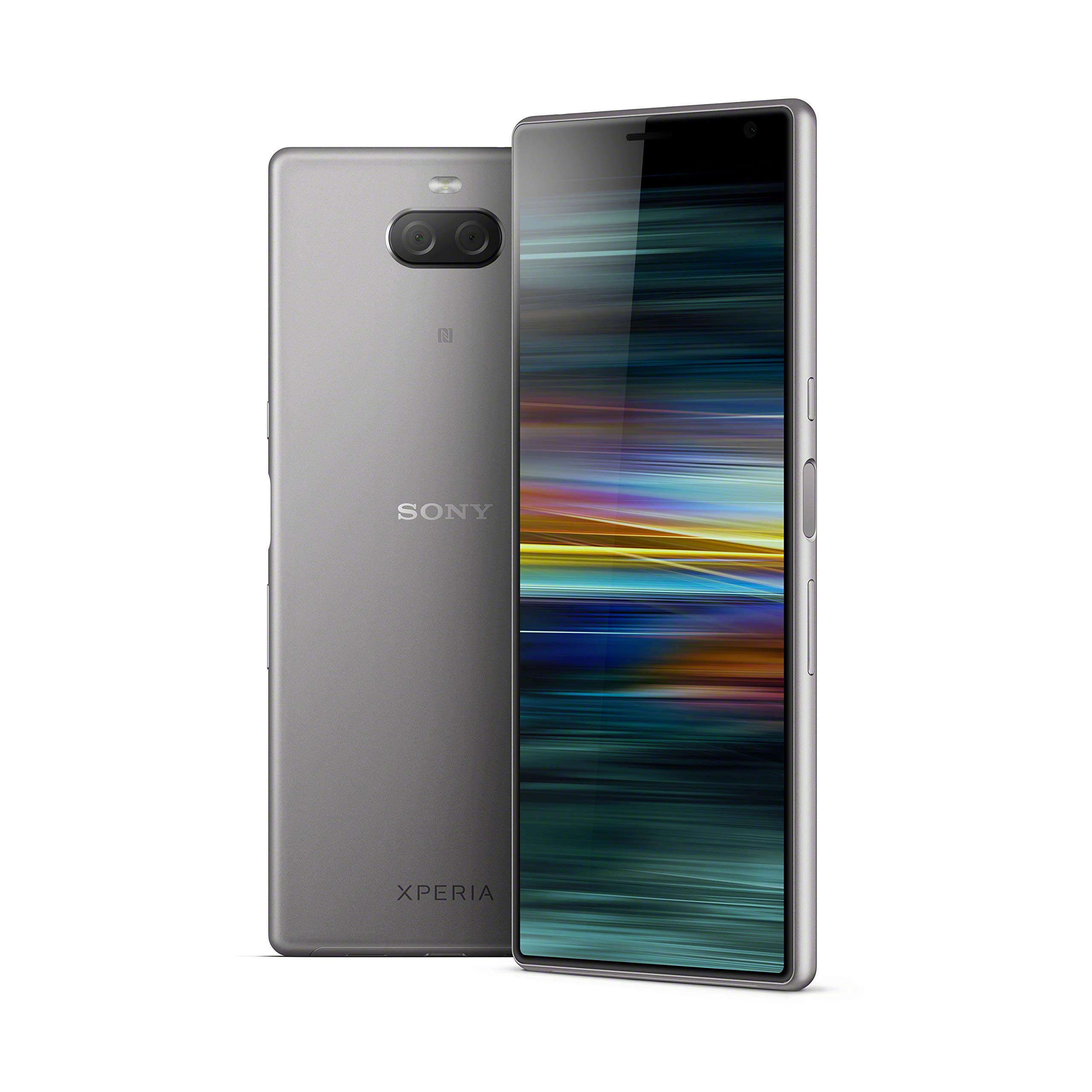 Sony Xperia 10 Plus 6.5 Inch 21:9 Full HD+ display Android 9 UK SIM-Free Smartphone with 4GB RAM and 64GB Storage - Silver