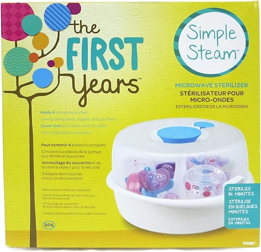 the first years simple steam microwave sterilizer
