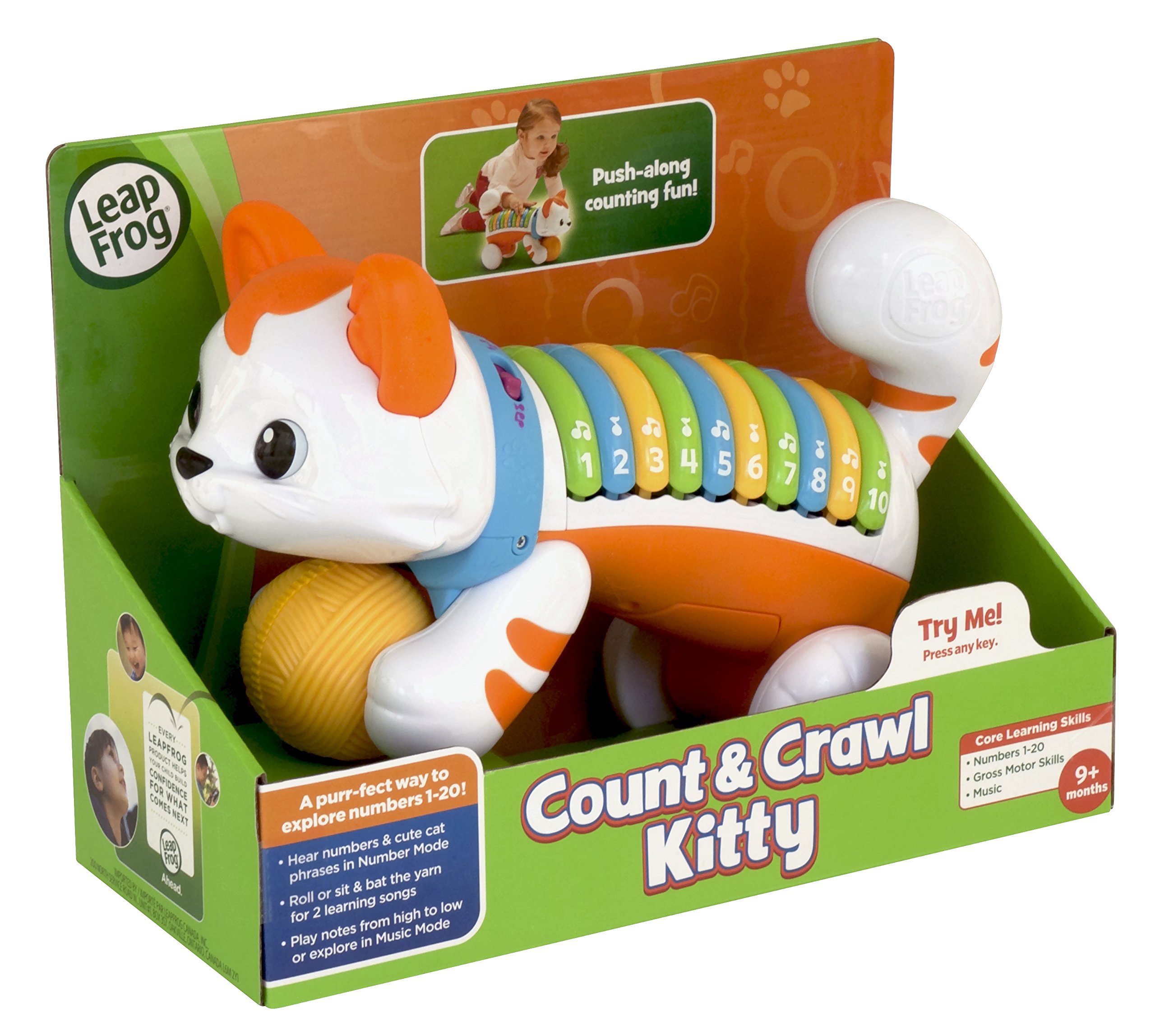 LeapFrog Count & Crawl Number Kitty Musical Toy on Galleon Philippines