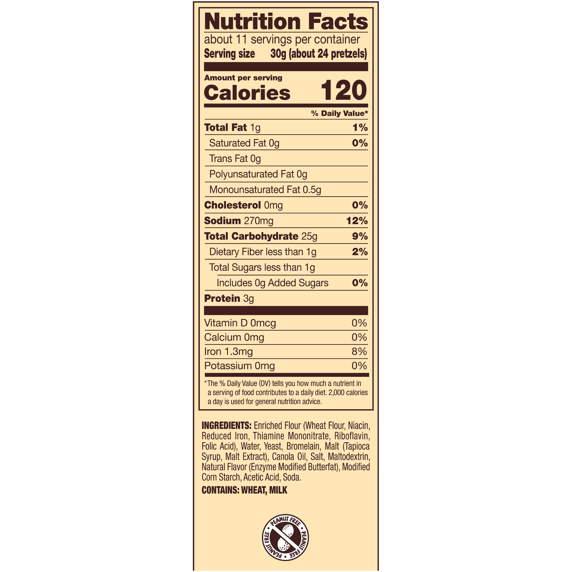 Snyder's Of Hanover Pretzels, Butter Snaps, 12 Ounce (Pack Of 12) on