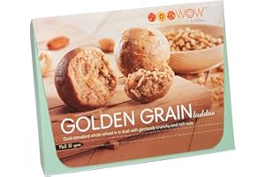 WOW Laddus - Nutrient-Rich Laddoos | Sugar Free Laddus | Delicious & Wholesome Dessert | Pack of 6 | Golden Grain Laddus Gift of Health & Taste…
