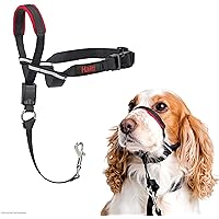 HALTI Optifit Headcollar Size Medium, Bestselling Dog Head Harness to Stop Pulling on The Lead,Easy to Use, Adjustable & Refl