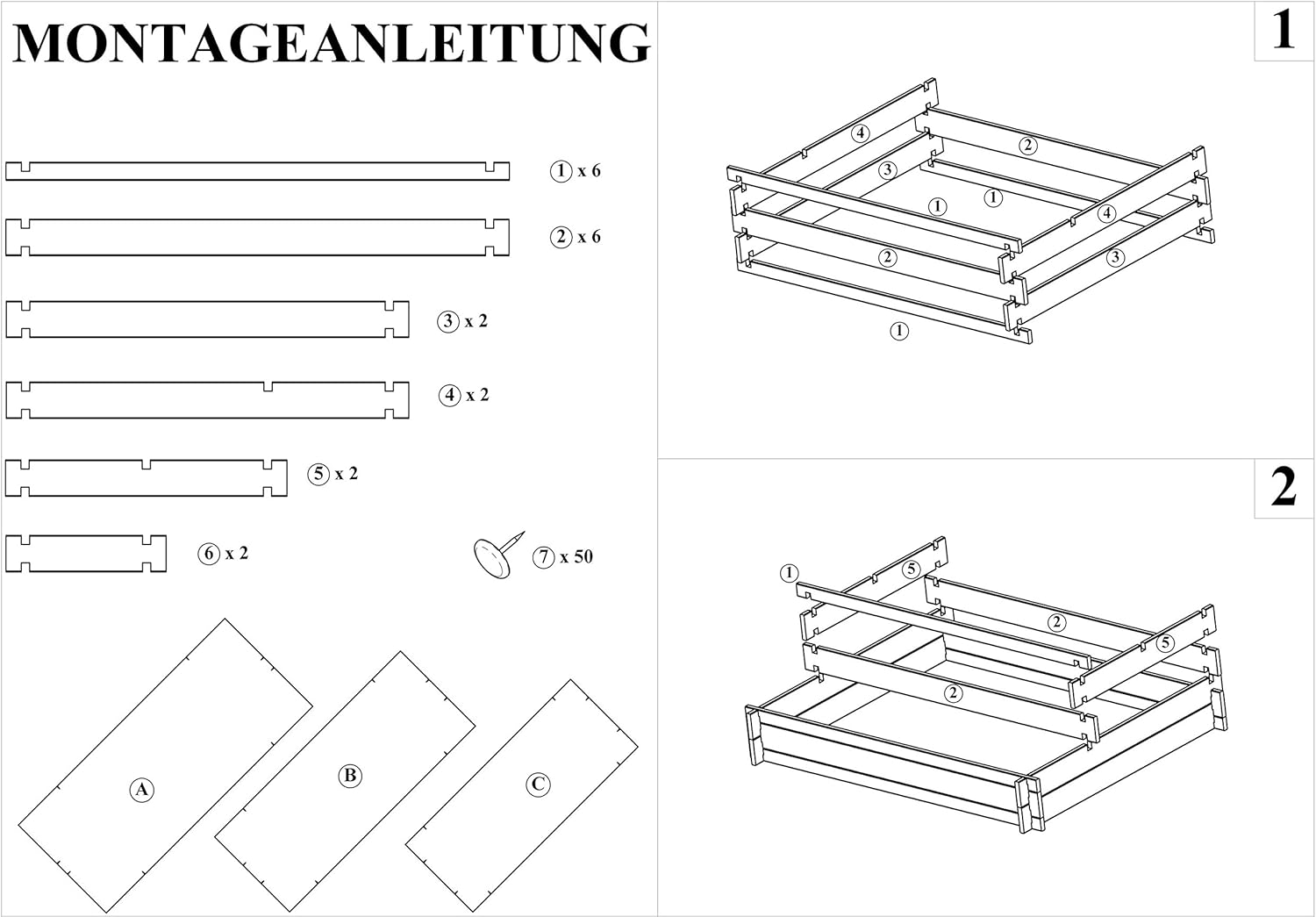 Bancal de Tres Pisos - Perú de Madera (Pino): Mesa bancal montable ...