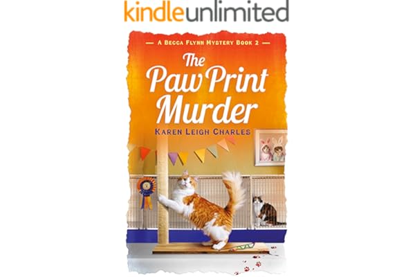 The Paw Print Murder: A Becca Flynn Mystery (Becca Flynn Mysteries Book 2)