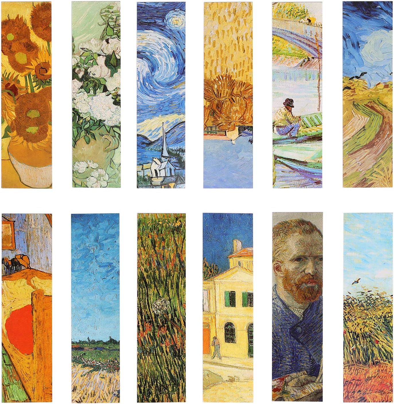 Van Gogh Oil Painting Bookmarks for Women Men Kids Boys Girls, 30PCS Amazon.ca Office Products
