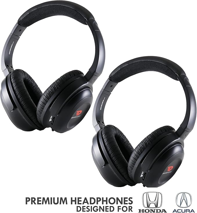 Amazon Com Wireless Headphones 2 Pack For Honda Acura By Driveaudio Odyssey Cr V Accord Pilot Ridgeline Rdx Mdx Home Audio Theater