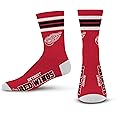 For Bare Feet Chicago Blackhawks Adult Stripe Deuce Sock - Red,