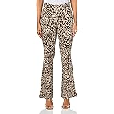 HUGO Womens Nalentine Flared Jacquard Trousers