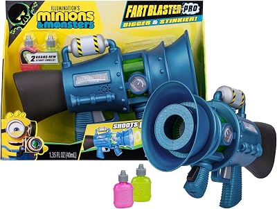 MINIONS Illumination's Fart Blaster Pro 15 Sounds 6 ft Fart Rings Stink Settings