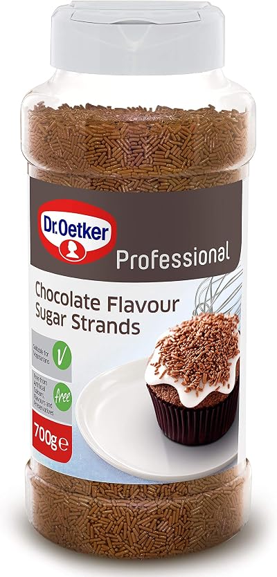 Dr. Oetker Professional Chocolate Flavour Sugar Strands 700g