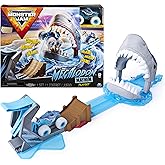 Monster Jam, Official Megalodon Mayhem Playset with Exclusive 1:64 Scale Megalodon Die-Cast Monster Truck