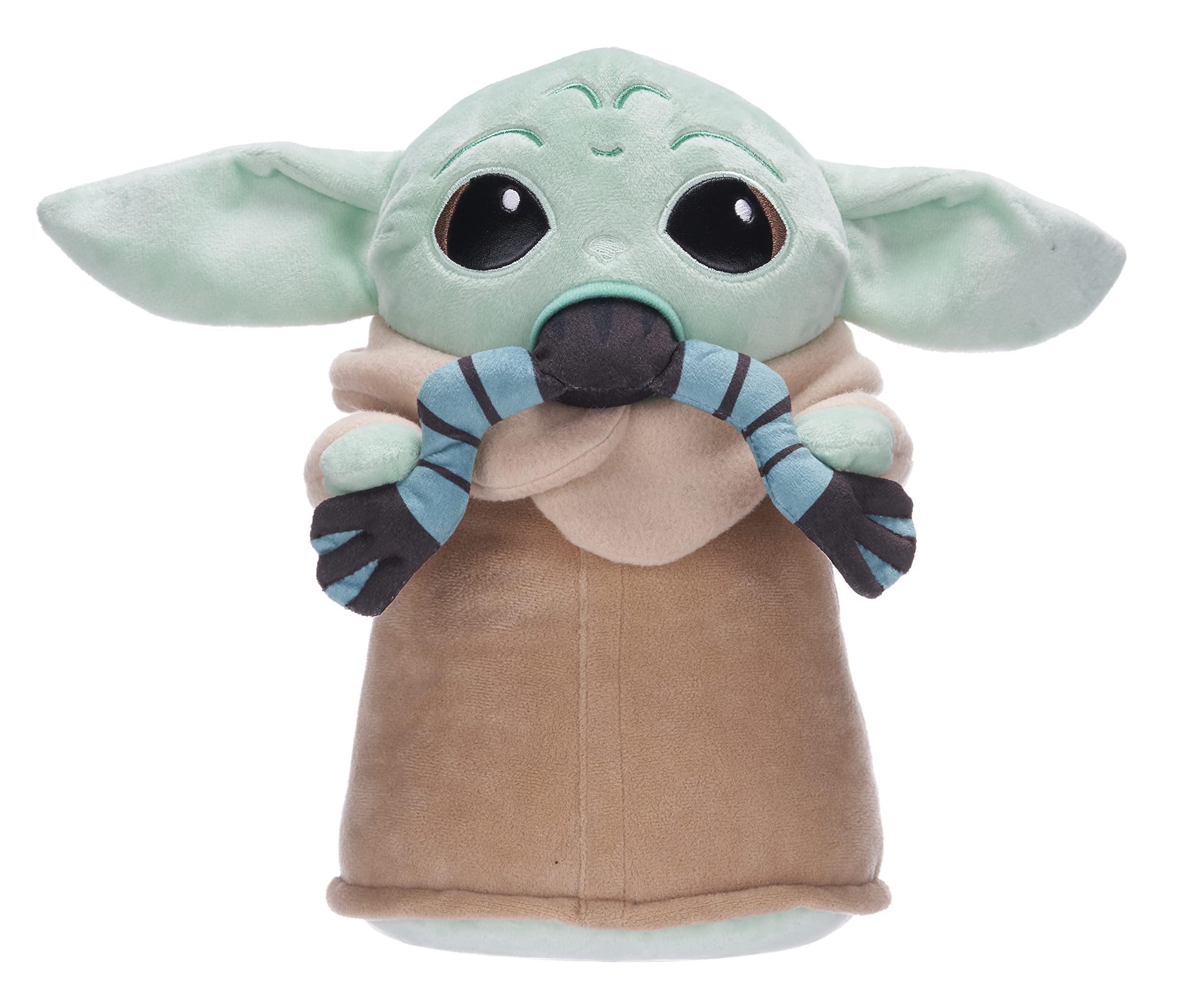 Star Wars 12 Inch Mandalorian Soft Toy Baby Yoda Plush Grogu The Child (MANDALORIAN WITH FROG)