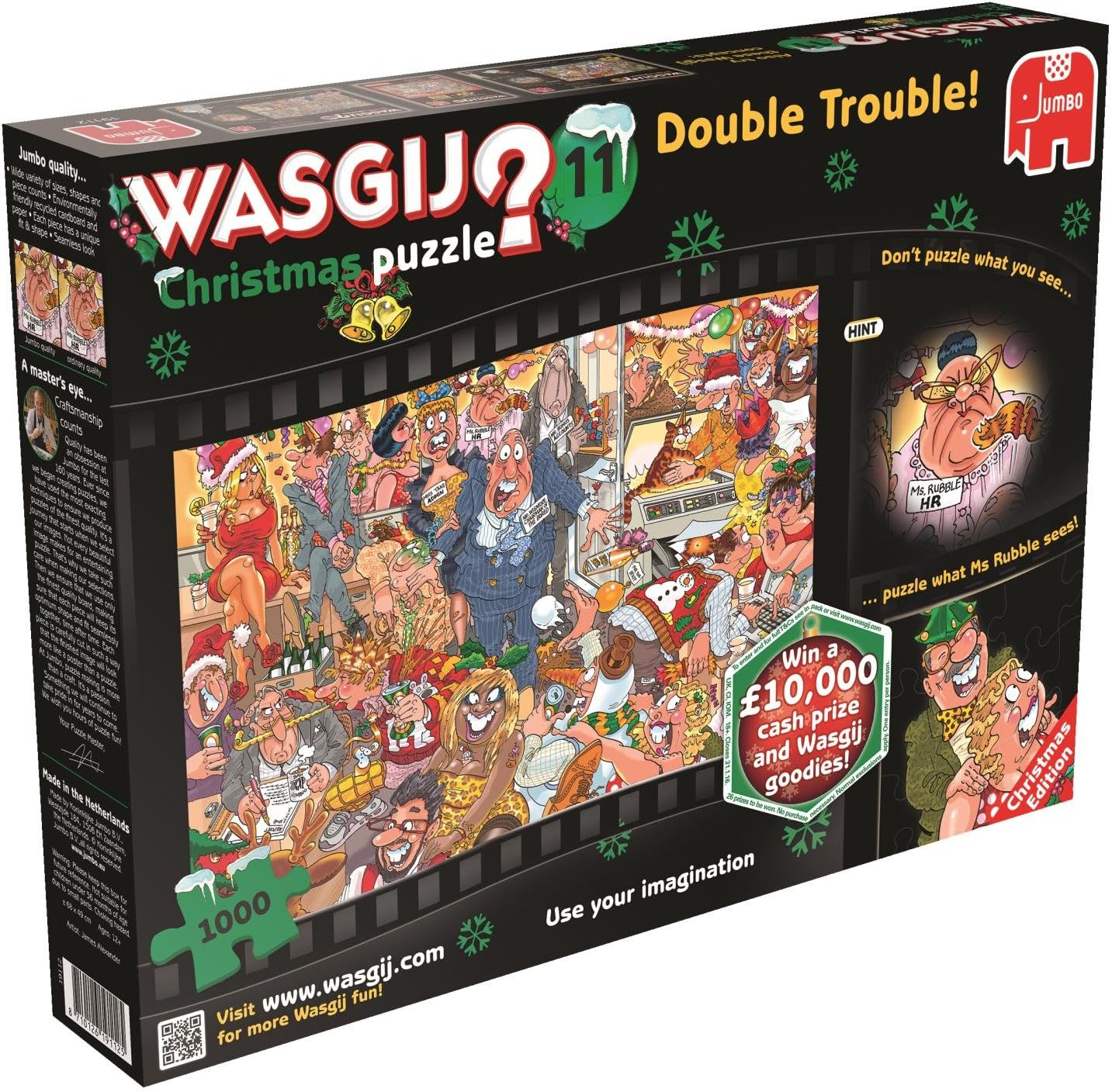 JUMBO Wasgij Puzzle Double Trouble Numéro 11 1000 pièces Amazon.fr