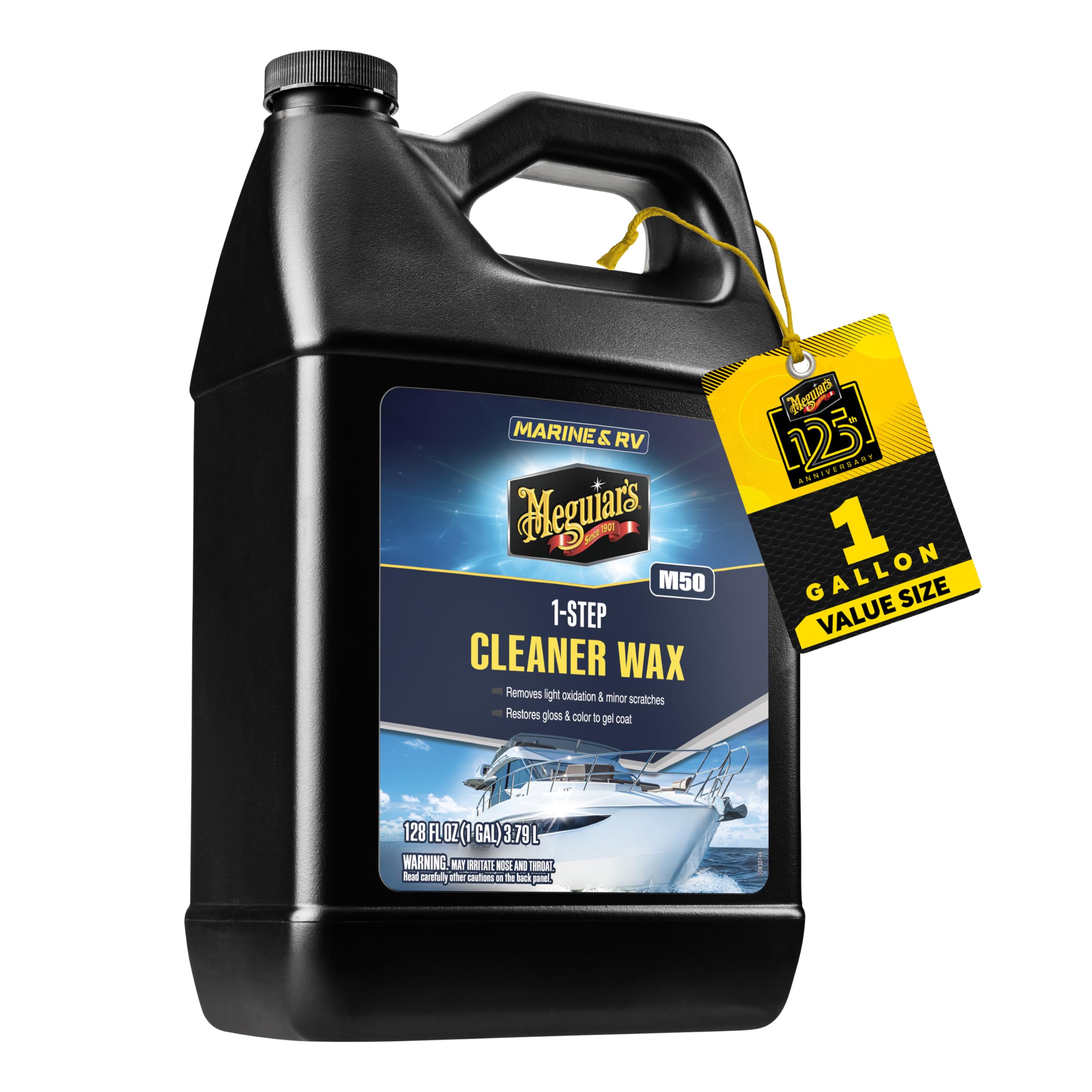 Meguiar's Marine RV 50 Boat Cleaner Wax M5001 946ml One Step
