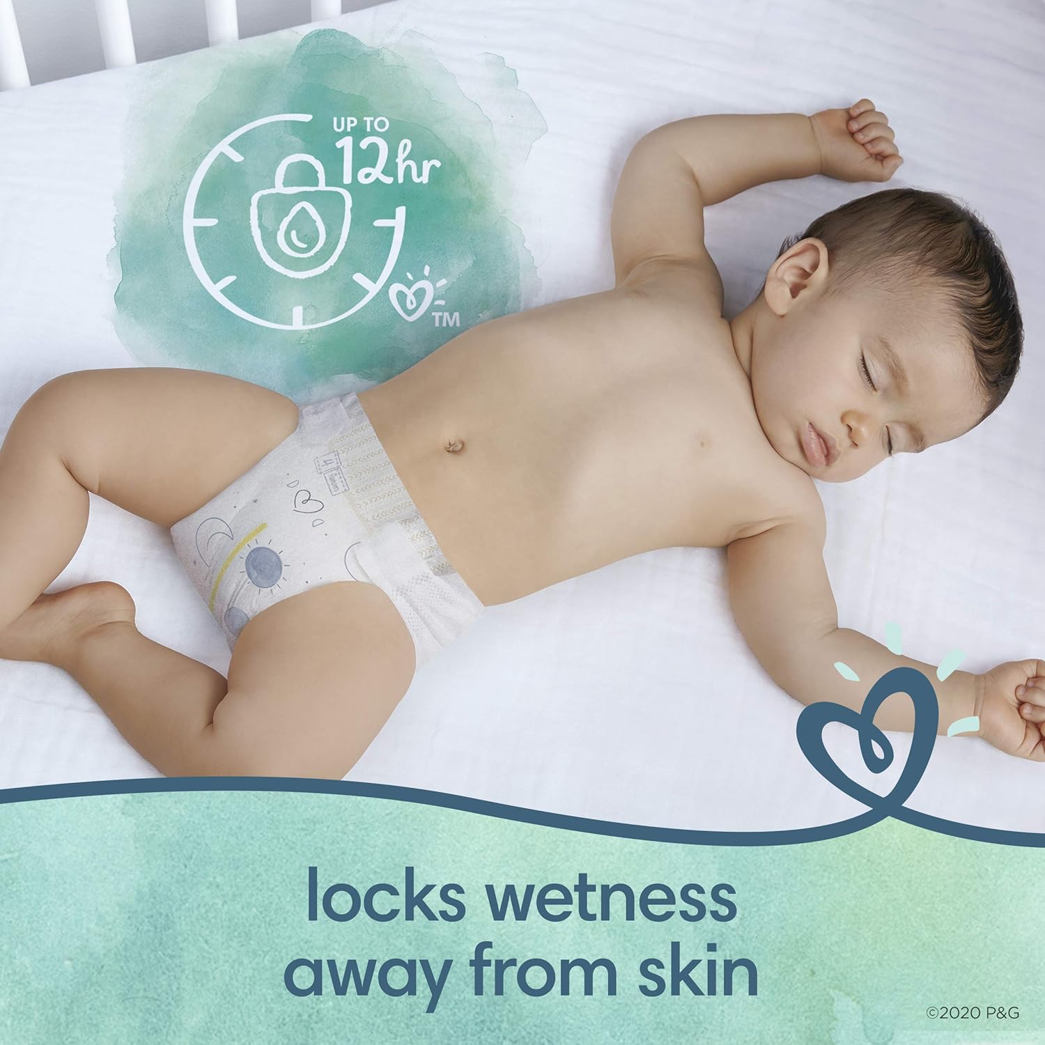 Diapers Size 3, 116 Count - Pampers Pure Protection Disposable Baby Diapers, Hypoallergenic and Unscented Protection, Enormous Pack: Health & Personal Care