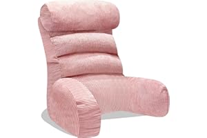 Tinuniyaa Back Pillow for Bed Sitting Up, Reading Pillow, Extra Large Arm Pillows for Adults for Back Support,Bed Pillow for Sitting up for Watching TV/Gaming/Relaxing