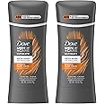 DOVE MEN + CARE Antiperspirant hydrating, water-based deodorant Coastal Cedar with our best non-irritant formula 2.6 oz 2 Count
