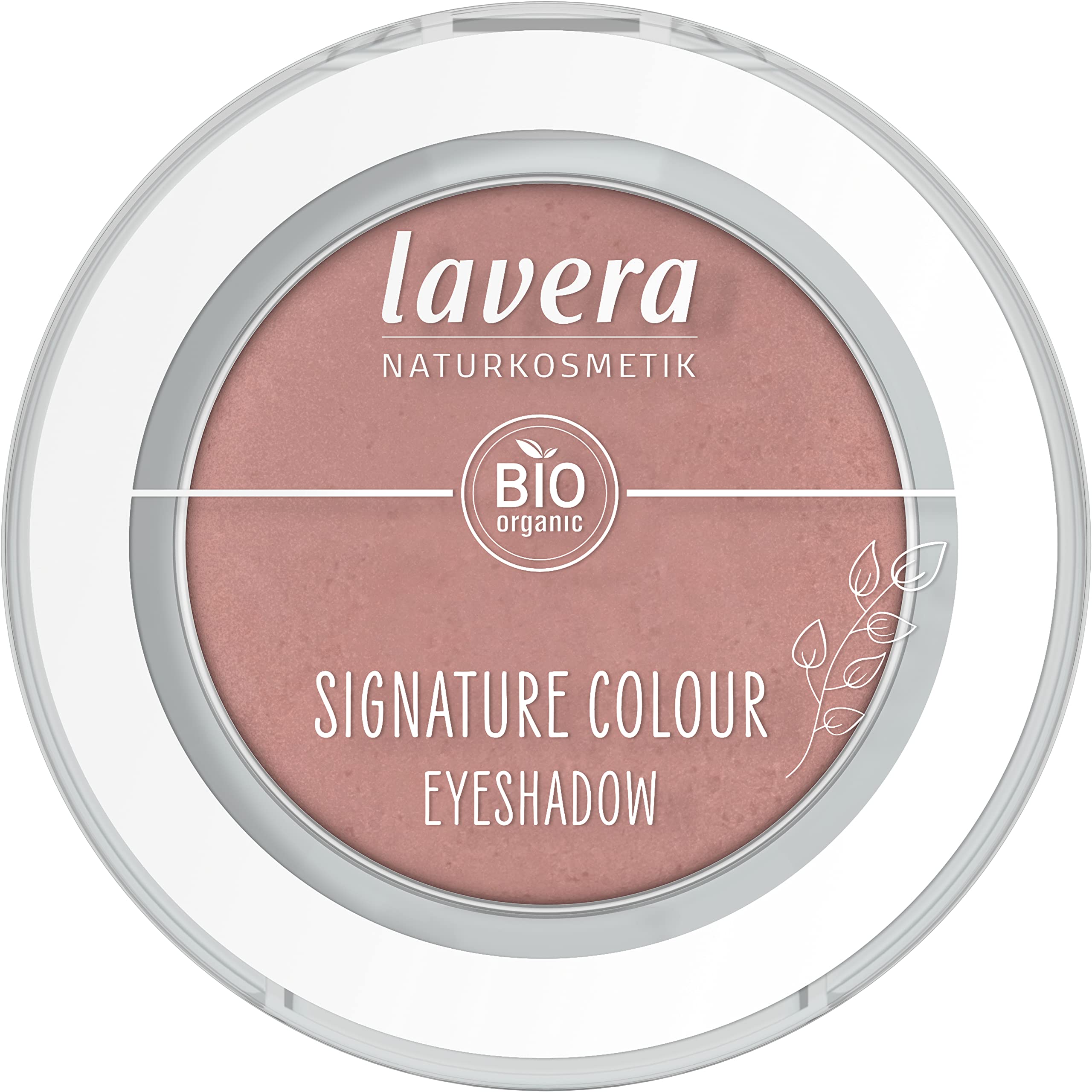 lavera Signature Colour Eyeshadow -Dusty Rose 01- pink - Organic Almond Oil & Vitamin E - Vegan - Matte - Intense Color pay-off (1 pc.)
