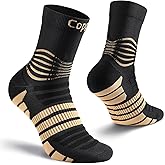 NEENCA Professional Copper Compression Socks, Medical Ankle Support Socks for Injuries Recovery & Pain Relief, Women & Men Circulation, Swelling, Runner, Travel, Pregnancy, Flying—1 Pair, 20-30 mmHg
