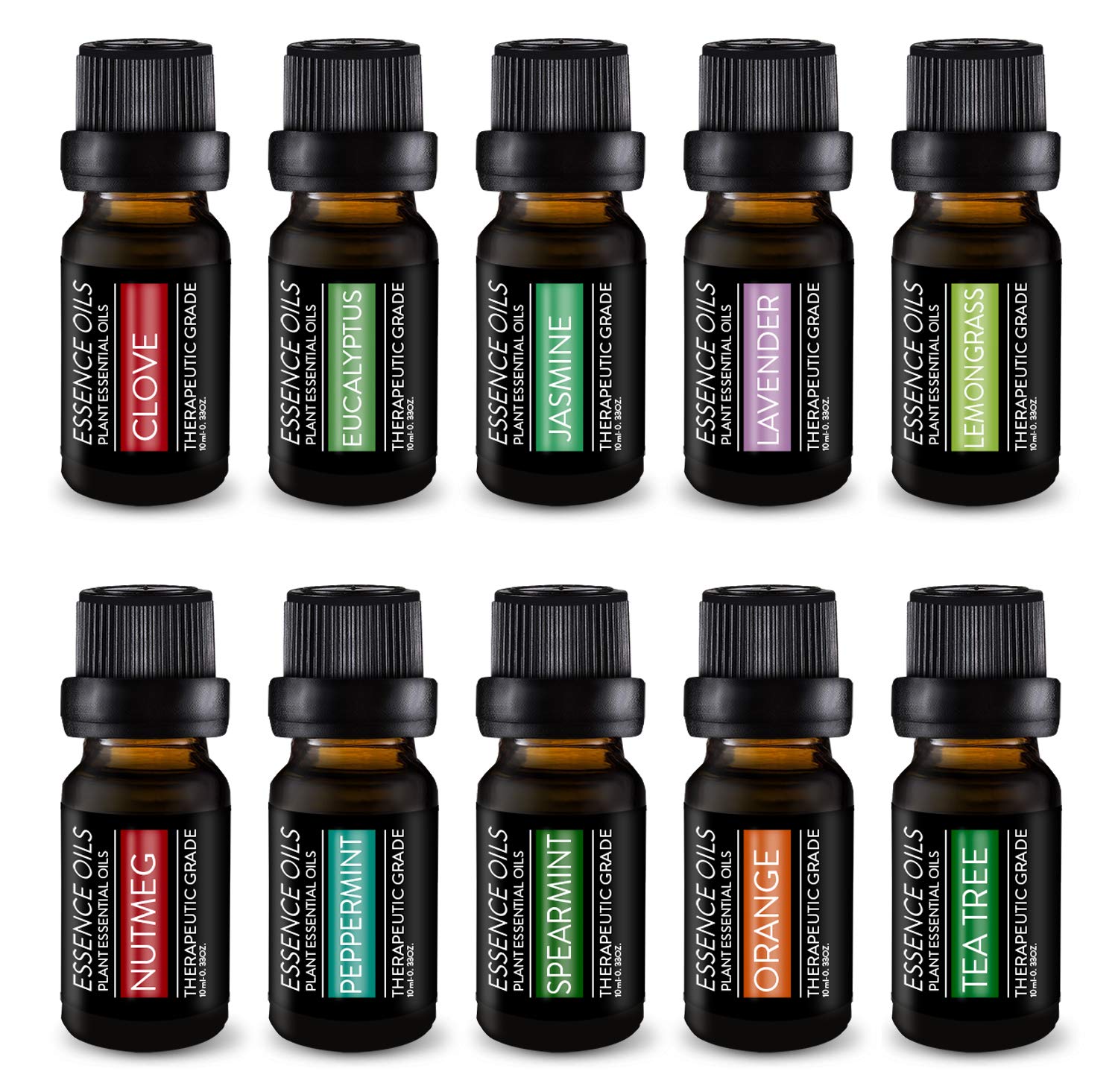 Pure Daily Care Aromatherapy Top 10 Essential Oil Set