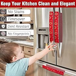 Refrigerator Door Handle Covers, Set of 6, Non-Slip