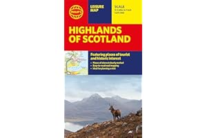 Philip's Highlands of Scotland: Leisure and Tourist Map 2020 Edition (Philip's Red Books)