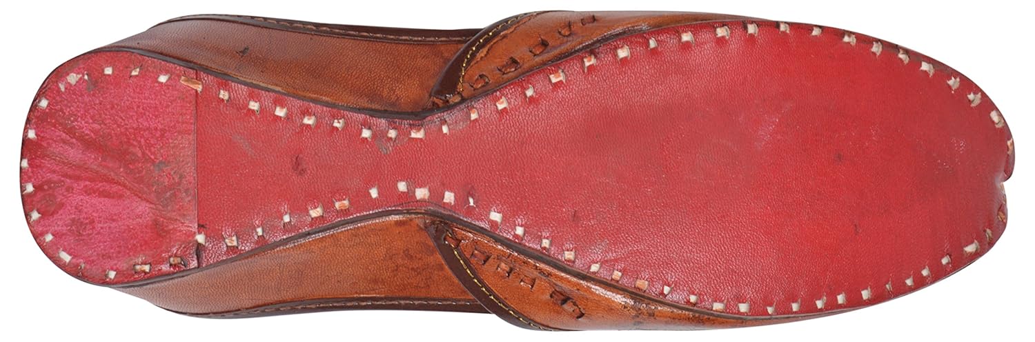 ampereus leather ethnic mojari/jutti for women's and girls