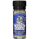 Celtic Sea Salt Light Grey Celtic Large Grinder, Sea Salt, 3 Ounce