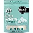 Healthier Comforts Egg White Protein Powder | Pure Dried Egg Whites, Unflavored | Pasteurized, Ready to Eat, Gluten Free, Made in USA | Perfect for Shakes, Meringue, Royal Icing, Baking (7 oz)