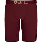 Ethika Men's Staple Boxer Brief, 4-Way Stretch with Signature Waistband, No Ride-Up Comfort - Hummbolt