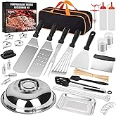139Pcs Blackstone Accessories, Anpro Blackstone Griddle Accessories Complete Stainless Steel Griddle Spatulas Gift Set with S
