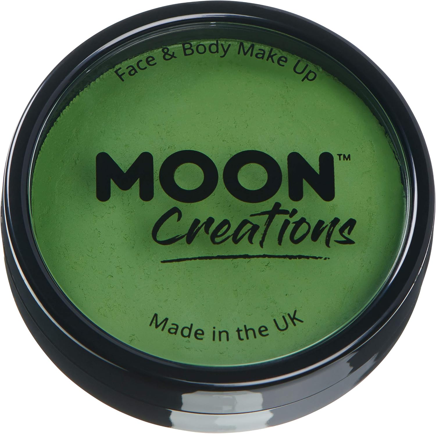 Moon Creations Pro Face & Body Makeup, Grass Green, 36g