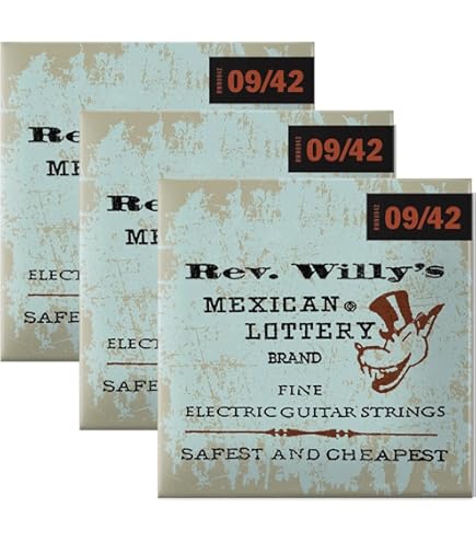 Amazon.com: Reverend Willy's Mexican Lottery Brand Guitar