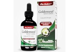 FITO MEDIC'S Lab - Goldenseal, for Respiratory System Support, Ultra high Absorption, Pure-goldenseal Tincture, Alcohol Free.