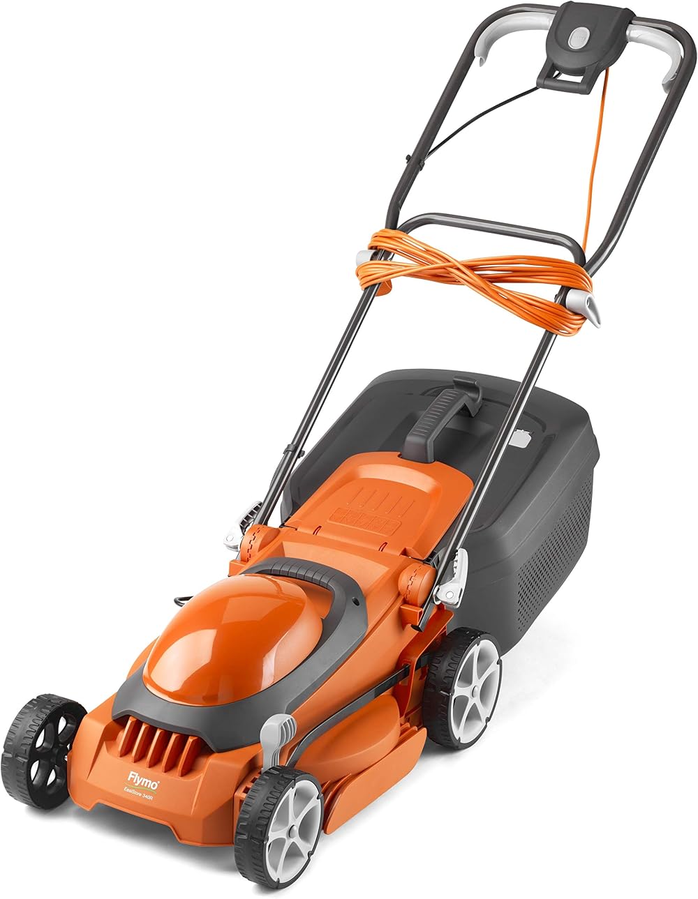 Flymo EasiStore 340R Electric Lawn Mower 34 cm 35 L Grass Box 1400W