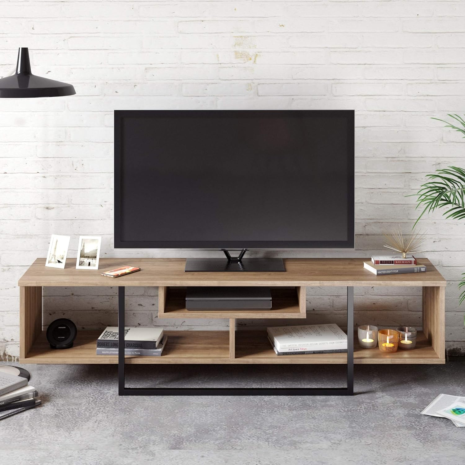 Decorotika Asal 150 cm Wide TV Unit Media Console for TVs up to 65 inch