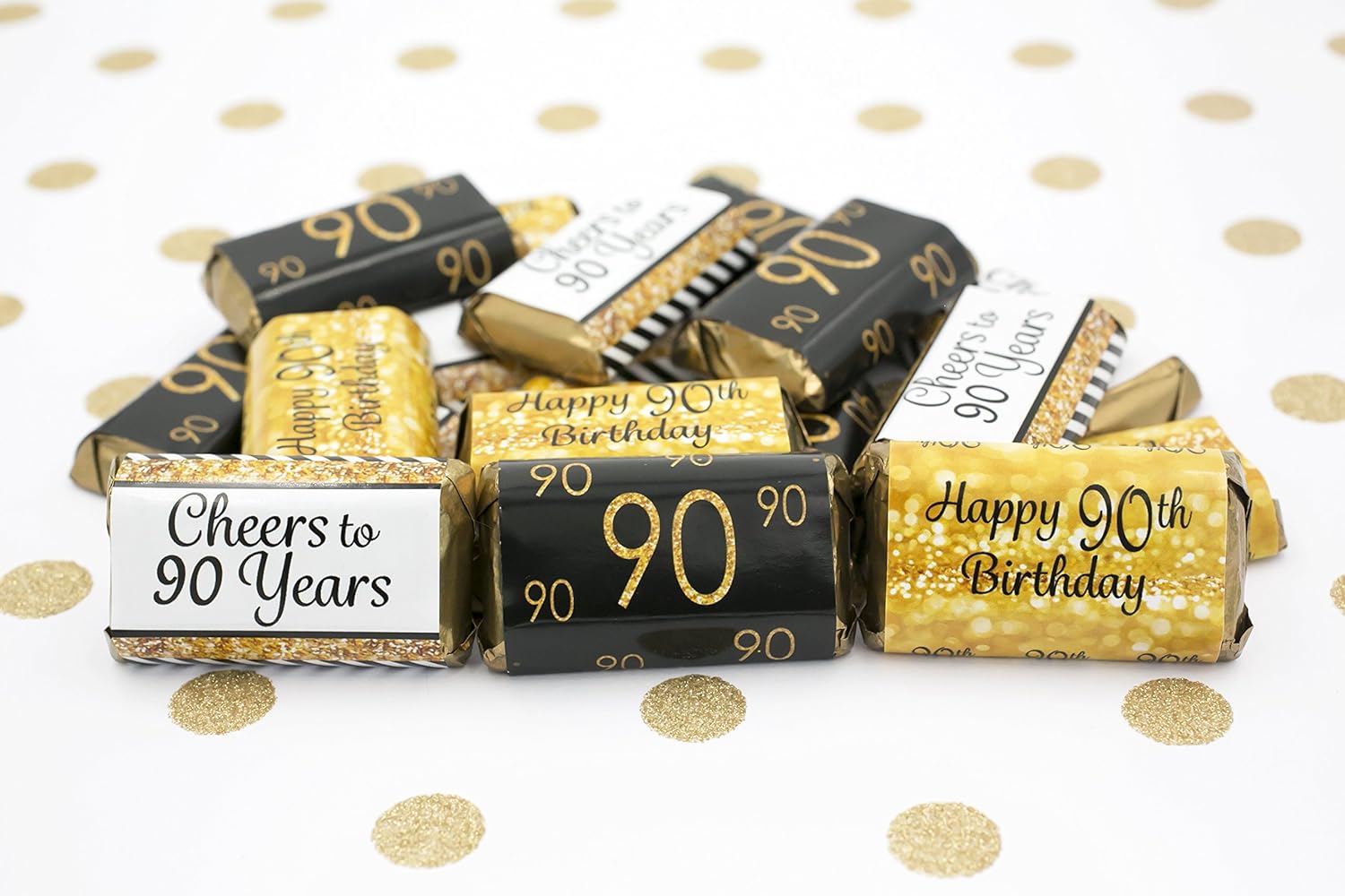 Amazoncom 90th Birthday Party Miniatures Candy Bar Wrapper