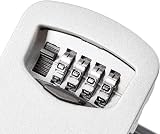 Amazon Basics Wall Mounted Key Storage Box 4-Digit Combination Lock Black view 6