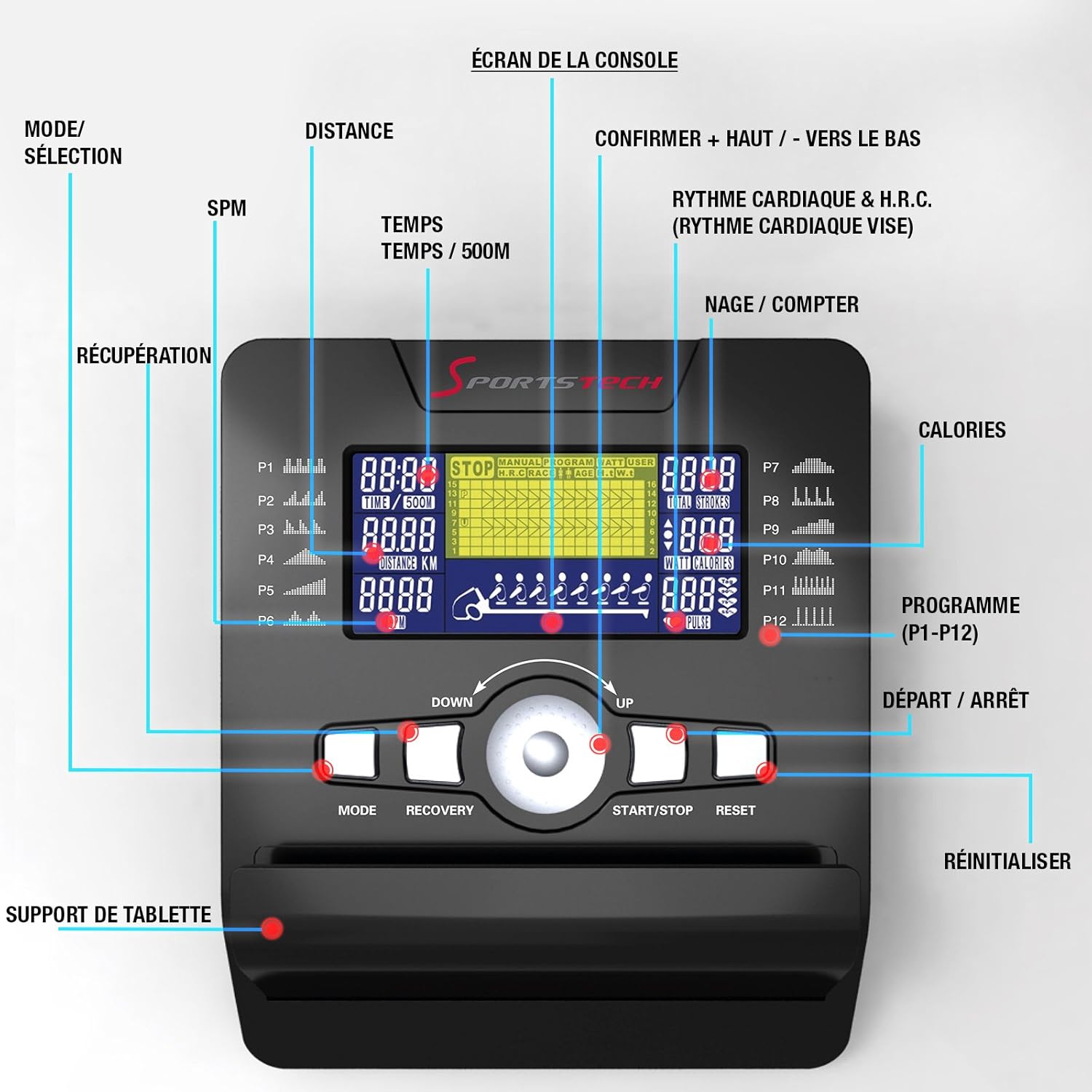 rsx600 rowing machine