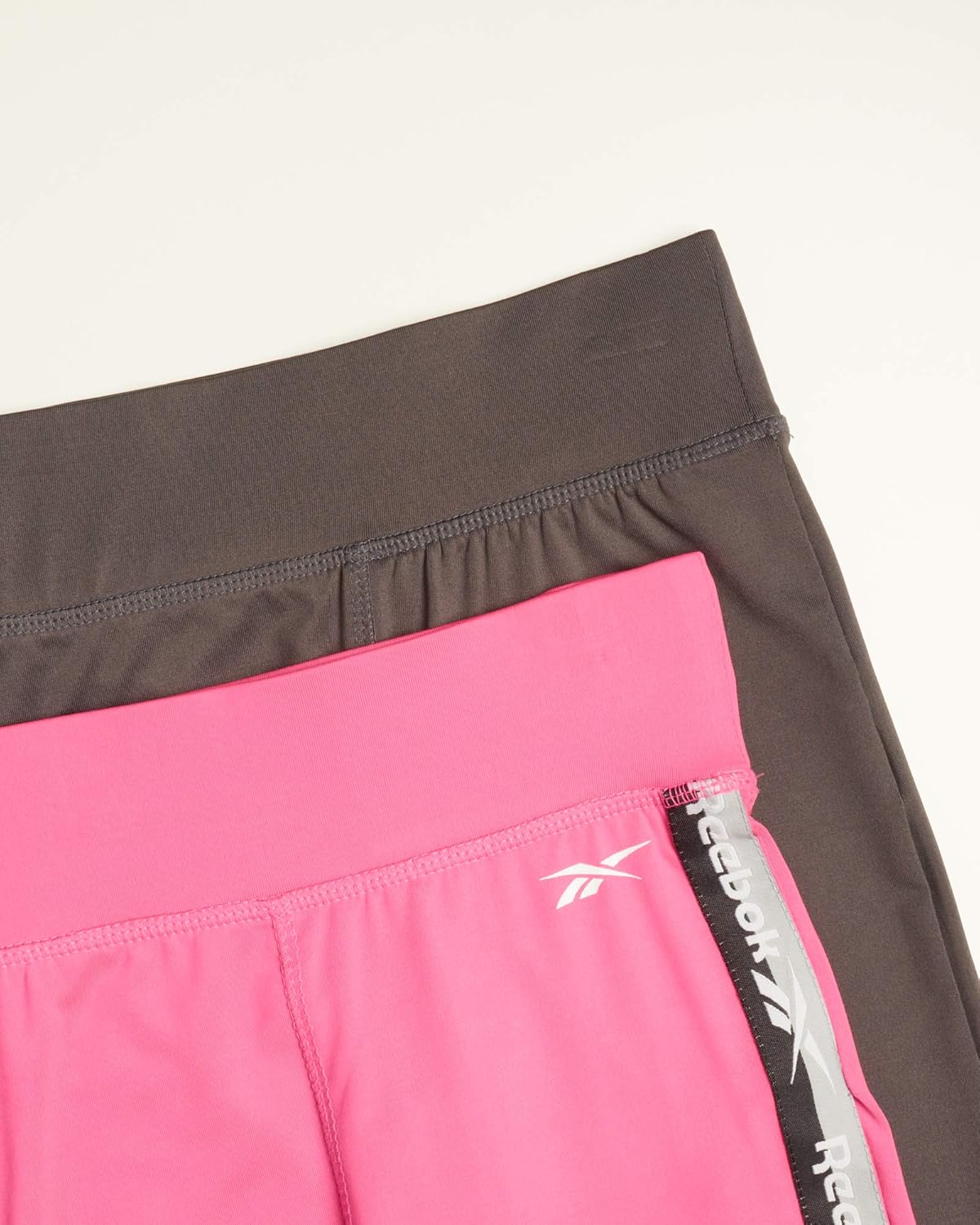 Reebok Girls' Athletic Leggings - Full Length Spandex Performance Sports Tights: Clothing