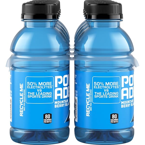 POWERADE SPORTS DRINK MOUNTAIN BERRY BLAST, 12 OUNCE (PACK OF 8)