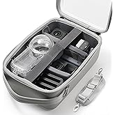 STARTRC VCR Carry Bag for Insta360 Go Ultra X5 X4 Air X3 Dive Case For Canon/Nikon/Micro SLR Len Tripod Travel Accessories with Dividers and Shoulder Strap (Only Case)