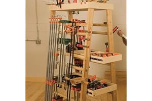 WOODCRAFT Project Paper Plan to Build Clamp Rack - Material Not Included