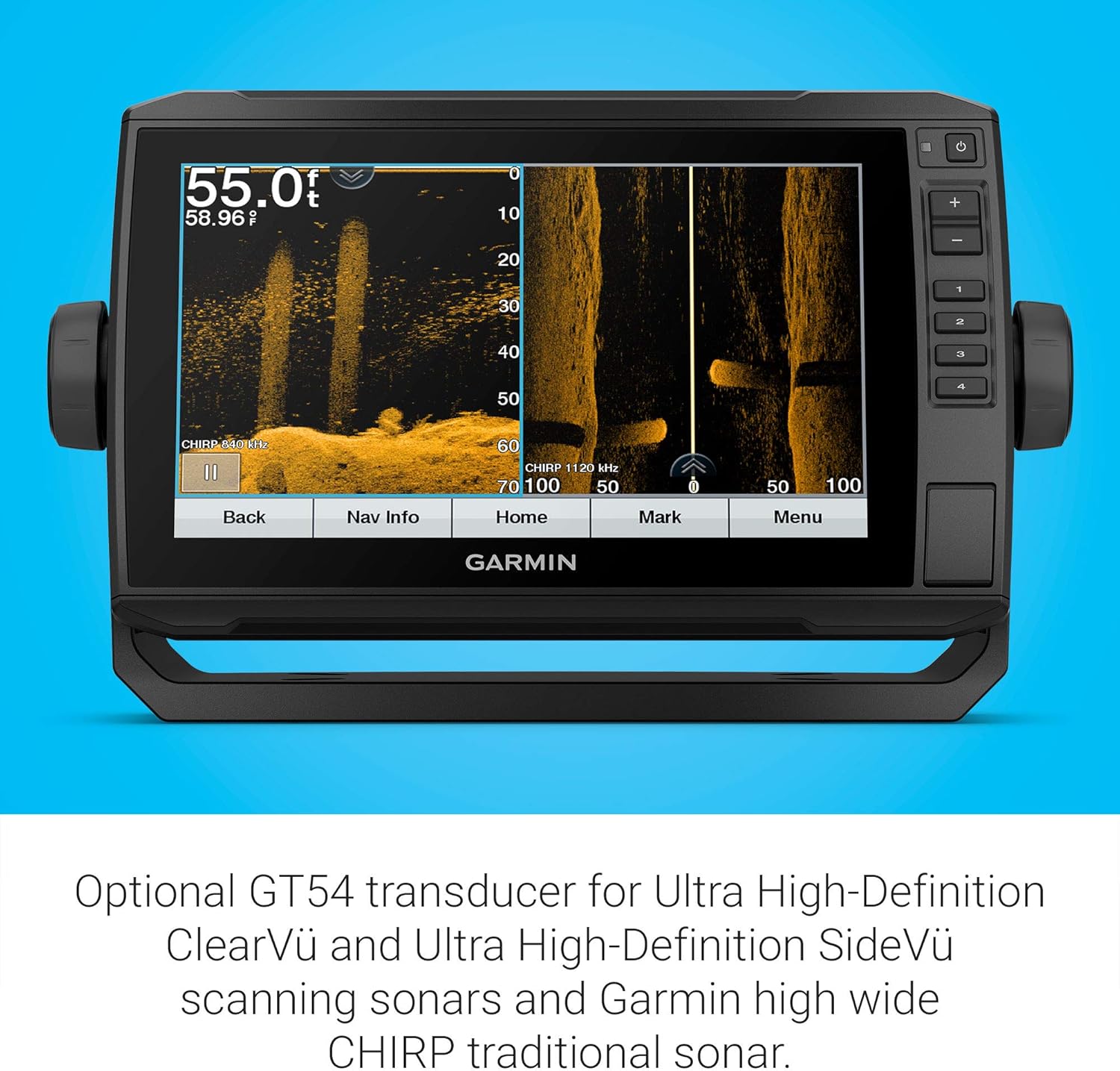 Garmin ECHOMAP 93sv UHD Combo US Lakevu g3 with GT54 Transducer (0100234201) 753759241643 eBay