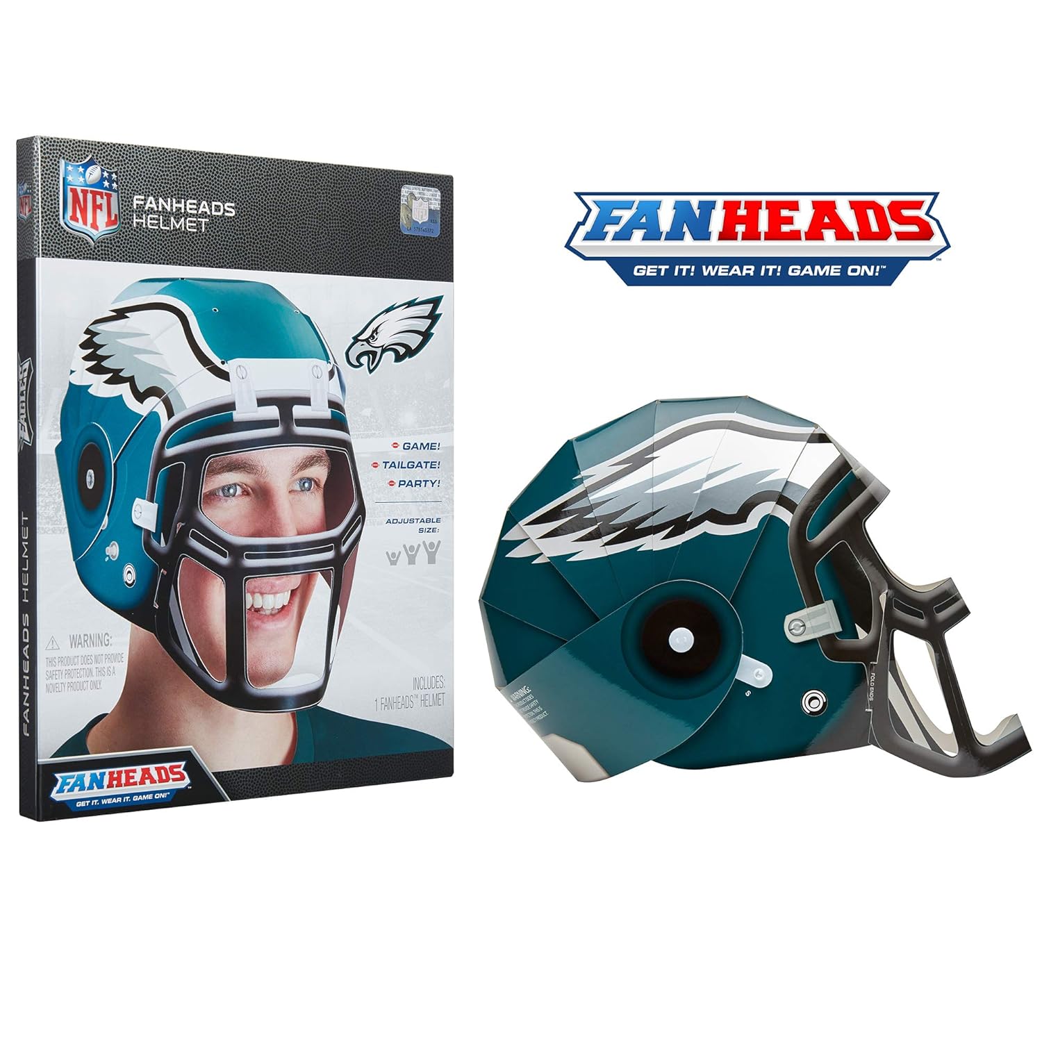 Fan Heads Wearable NFL Replica Helmets – Pick Your Team
