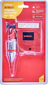 Amtech G4130 400g Magnetic Plumb Bob with Line for DIY and Construction view 2