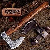Bearded Viking Axe with Sheath, Best Viking Gift