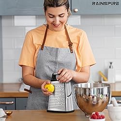 Rainspire Professional Box Grater, Cheese Grater